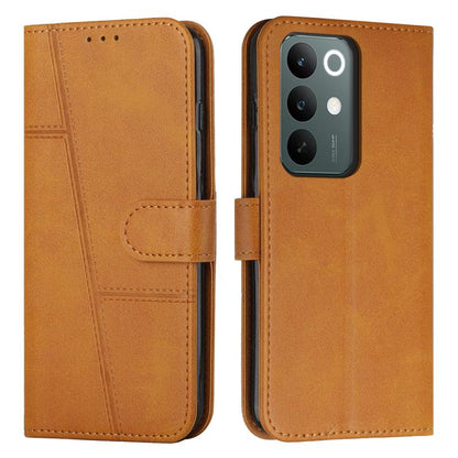 Stitching Calf Texture Buckle Leather Phone Case, For Realme 16T 5G, For Realme P4 Power 5G, For Realme 16 5G, For Realme 16 Pro+ 5G, For Realme 16 Pro 5G, For Realme C85 5G / 15x 5G India, For Realme C85 Pro 4G, For Realme 15T 5G                      ...