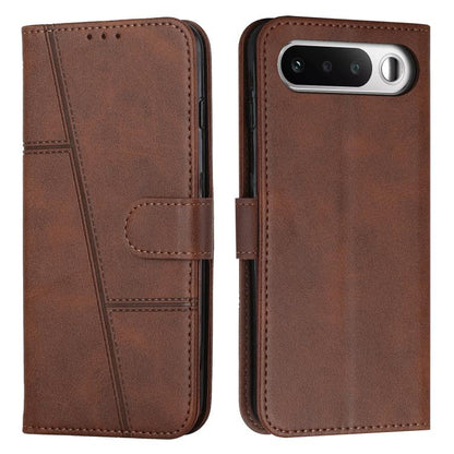 Stitching Calf Texture Buckle Leather Phone Case, For Realme 16T 5G, For Realme P4 Power 5G, For Realme 16 5G, For Realme 16 Pro+ 5G, For Realme 16 Pro 5G, For Realme C85 5G / 15x 5G India, For Realme C85 Pro 4G, For Realme 15T 5G                      ...