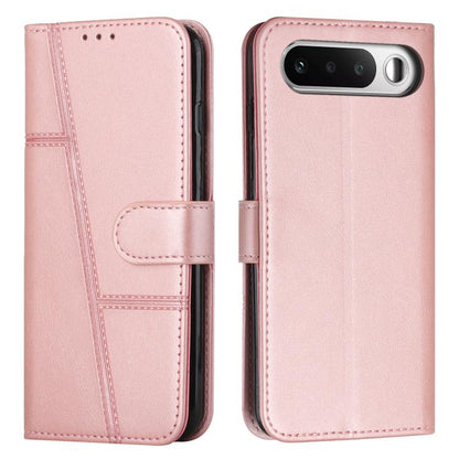 Stitching Calf Texture Buckle Leather Phone Case, For Realme 16T 5G, For Realme P4 Power 5G, For Realme 16 5G, For Realme 16 Pro+ 5G, For Realme 16 Pro 5G, For Realme C85 5G / 15x 5G India, For Realme C85 Pro 4G, For Realme 15T 5G                      ...