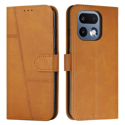Stitching Calf Texture Buckle Leather Phone Case, For Realme 16T 5G, For Realme P4 Power 5G, For Realme 16 5G, For Realme 16 Pro+ 5G, For Realme 16 Pro 5G, For Realme C85 5G / 15x 5G India, For Realme C85 Pro 4G, For Realme 15T 5G                      ...