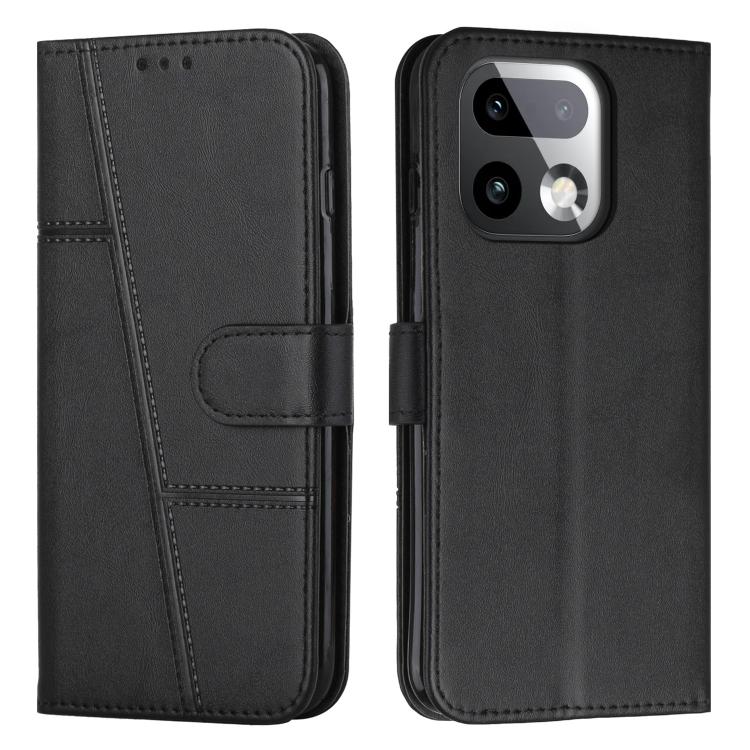 Stitching Calf Texture Buckle Leather Phone Case, For Realme 16T 5G, For Realme P4 Power 5G, For Realme 16 5G, For Realme 16 Pro+ 5G, For Realme 16 Pro 5G, For Realme C85 5G / 15x 5G India, For Realme C85 Pro 4G, For Realme 15T 5G                      ...