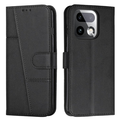 Stitching Calf Texture Buckle Leather Phone Case, For Realme 16T 5G, For Realme P4 Power 5G, For Realme 16 5G, For Realme 16 Pro+ 5G, For Realme 16 Pro 5G, For Realme C85 5G / 15x 5G India, For Realme C85 Pro 4G, For Realme 15T 5G                      ...