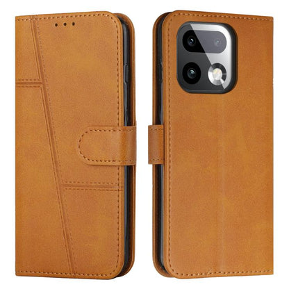 Stitching Calf Texture Buckle Leather Phone Case, For Realme 16T 5G, For Realme P4 Power 5G, For Realme 16 5G, For Realme 16 Pro+ 5G, For Realme 16 Pro 5G, For Realme C85 5G / 15x 5G India, For Realme C85 Pro 4G, For Realme 15T 5G                      ...