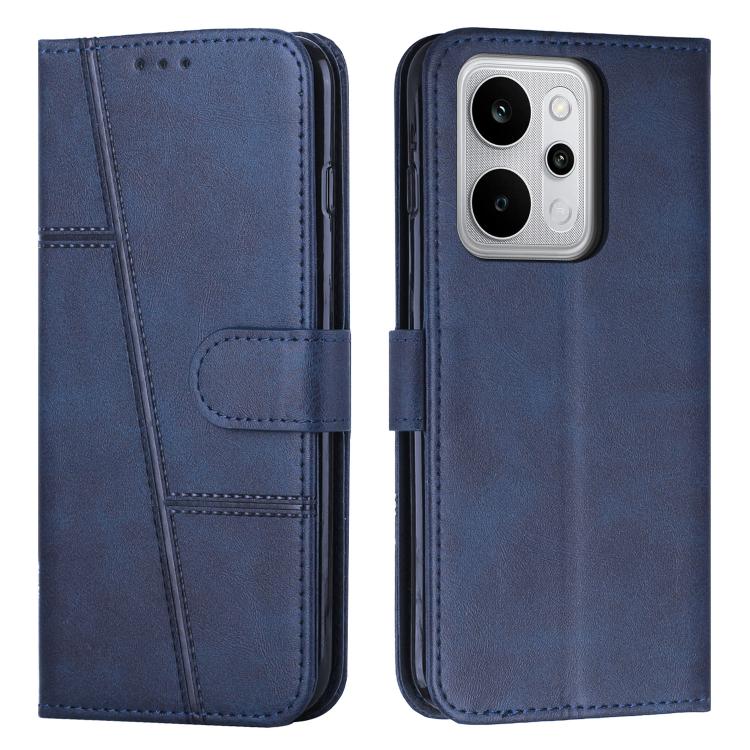 Stitching Calf Texture Buckle Leather Phone Case, For Realme 16T 5G, For Realme P4 Power 5G, For Realme 16 5G, For Realme 16 Pro+ 5G, For Realme 16 Pro 5G, For Realme C85 5G / 15x 5G India, For Realme C85 Pro 4G, For Realme 15T 5G                      ...