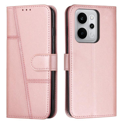 Stitching Calf Texture Buckle Leather Phone Case, For Realme 16T 5G, For Realme P4 Power 5G, For Realme 16 5G, For Realme 16 Pro+ 5G, For Realme 16 Pro 5G, For Realme C85 5G / 15x 5G India, For Realme C85 Pro 4G, For Realme 15T 5G                      ...