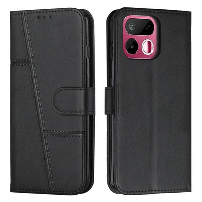Stitching Calf Texture Buckle Leather Phone Case, For Realme 16T 5G, For Realme P4 Power 5G, For Realme 16 5G, For Realme 16 Pro+ 5G, For Realme 16 Pro 5G, For Realme C85 5G / 15x 5G India, For Realme C85 Pro 4G, For Realme 15T 5G                      ...