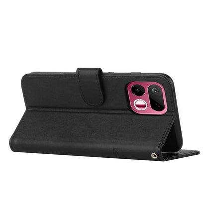 Stitching Calf Texture Buckle Leather Phone Case, For Realme 16T 5G, For Realme P4 Power 5G, For Realme 16 5G, For Realme 16 Pro+ 5G, For Realme 16 Pro 5G, For Realme C85 5G / 15x 5G India, For Realme C85 Pro 4G, For Realme 15T 5G                      ...