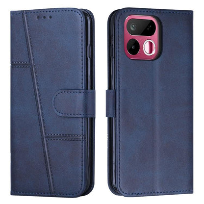 Stitching Calf Texture Buckle Leather Phone Case, For Realme 16T 5G, For Realme P4 Power 5G, For Realme 16 5G, For Realme 16 Pro+ 5G, For Realme 16 Pro 5G, For Realme C85 5G / 15x 5G India, For Realme C85 Pro 4G, For Realme 15T 5G                      ...