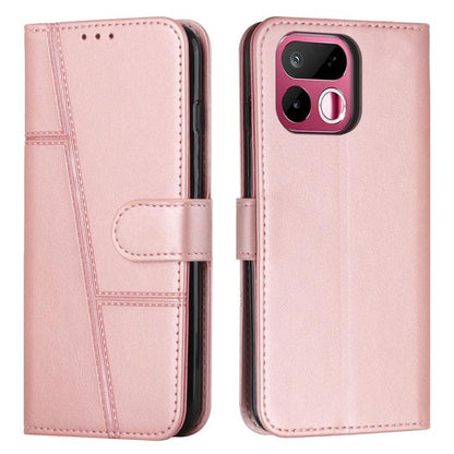 Stitching Calf Texture Buckle Leather Phone Case, For Realme 16T 5G, For Realme P4 Power 5G, For Realme 16 5G, For Realme 16 Pro+ 5G, For Realme 16 Pro 5G, For Realme C85 5G / 15x 5G India, For Realme C85 Pro 4G, For Realme 15T 5G                      ...
