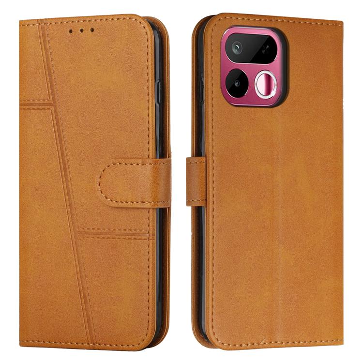 Stitching Calf Texture Buckle Leather Phone Case, For Realme 16T 5G, For Realme P4 Power 5G, For Realme 16 5G, For Realme 16 Pro+ 5G, For Realme 16 Pro 5G, For Realme C85 5G / 15x 5G India, For Realme C85 Pro 4G, For Realme 15T 5G                      ...