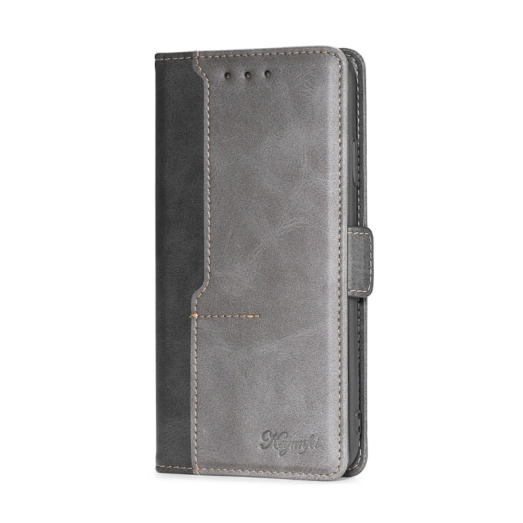 Contrast Color Side Buckle Leather Phone Case, For Realme 11 Pro / 11 Pro+ 5G, For Realme C65 4G