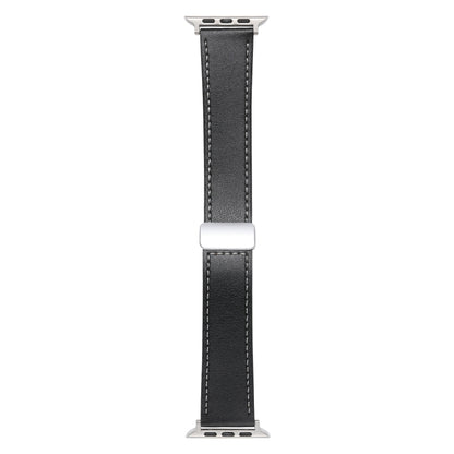 Magnetic Buckle Skin Feel Leather Watch Band, For Apple Watch SE 2023 44mm, For Apple Watch Ultra 49mm, For Apple Watch SE 2023 40mm, For Apple Watch SE 2022 40mm, For Apple Watch SE 2022 44mm, For Apple Watch Serie 9 41mm, For Apple Watch Serie 8 41mm...