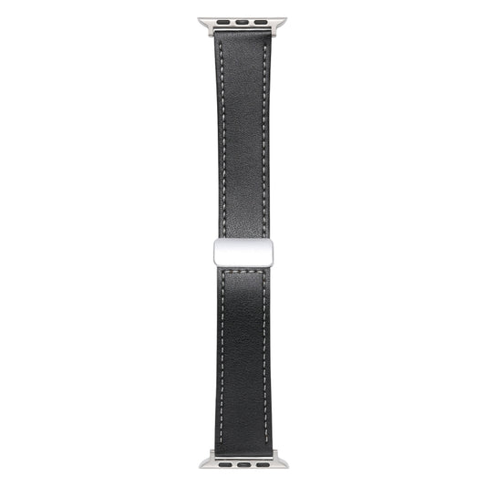 Magnetic Buckle Skin Feel Leather Watch Band, For Apple Watch SE 2023 44mm, For Apple Watch Ultra 49mm, For Apple Watch SE 2023 40mm, For Apple Watch SE 2022 40mm, For Apple Watch Serie 9 41mm, For Apple Watch SE 2022 44mm, For Apple Watch Serie 8 41mm...