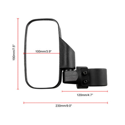 For UTV / ATV UTV-8 Modified Rear View Mirror Side Mirror, UTV-8