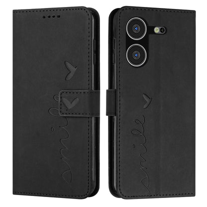 Skin Feel Heart Pattern Leather Phone Case, For Tecno Pova Neo 3, For Tecno Camon 20 Premier, For Tecno Camon 20 Pro 5G, For Tecno Pova 5 4G, For Tecno Camon 20/Camon 20 Pro 4G