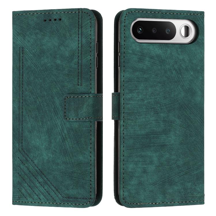 Skin Feel Stripe Pattern Leather Phone Case with Lanyard, For Realme 16T 5G, For Realme P4 Power 5G, For Realme 16 5G, For Realme 16 Pro+ 5G, For Realme 16 Pro 5G, For Realme C85 5G / 15x 5G India, For Realme C85 Pro 4G, For Realme 15T 5G              ...