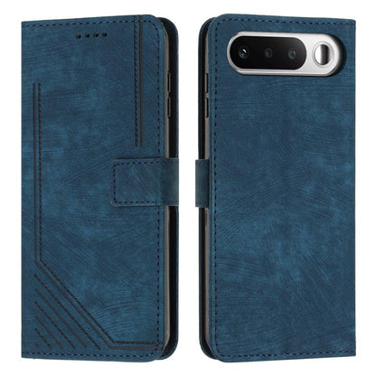 Skin Feel Stripe Pattern Leather Phone Case with Lanyard, For Realme 16T 5G, For Realme P4 Power 5G, For Realme 16 5G, For Realme 16 Pro+ 5G, For Realme 16 Pro 5G, For Realme C85 5G / 15x 5G India, For Realme C85 Pro 4G, For Realme 15T 5G              ...