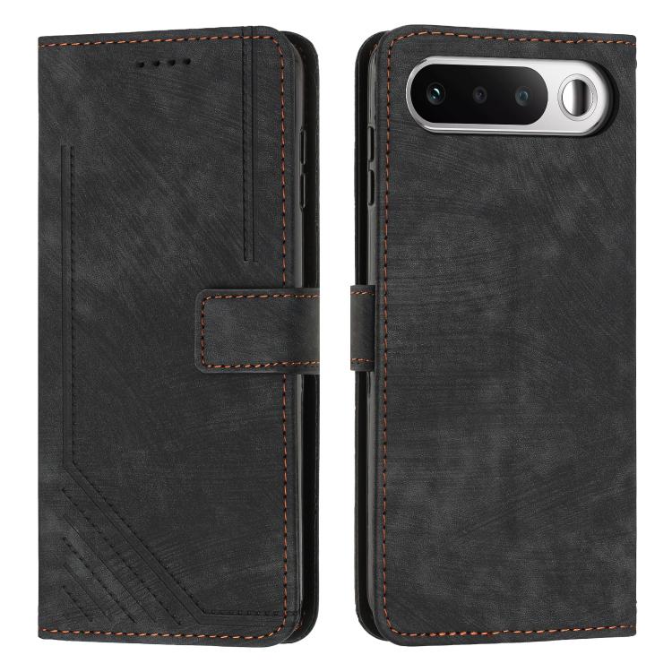 Skin Feel Stripe Pattern Leather Phone Case with Lanyard, For Realme 16T 5G, For Realme P4 Power 5G, For Realme 16 5G, For Realme 16 Pro+ 5G, For Realme 16 Pro 5G, For Realme C85 5G / 15x 5G India, For Realme C85 Pro 4G, For Realme 15T 5G              ...