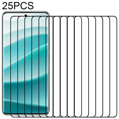 25pcs 9H HD 3D Curved Edge Tempered Glass Film