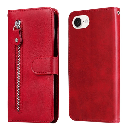 Fashion Calf Texture Zipper Leather Phone Case, For iPhone 17e / 16e, For iPhone 17 Pro Max, For iPhone 17 Pro, For iPhone 17, For iPhone Air, For iPhone 16 Pro Max, For iPhone 16 Pro, For iPhone 16 Plus, For iPhone 16, For iPhone 15 Pro Max