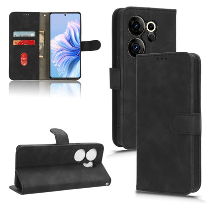 Skin Feel Magnetic Flip Leather Phone Case, For Tecno Spark Go 2025 / Spark Go 1, For Tecno Pop 9, For Tecno Spark Go 5G, For Tecno Camon 30S Pro, For Tecno Pova 6 Neo, For Tecno Camon 30 4G, For Tecno Spark 20 Pro, For Tecno Spark 20, For Tecno Pop 8 ...