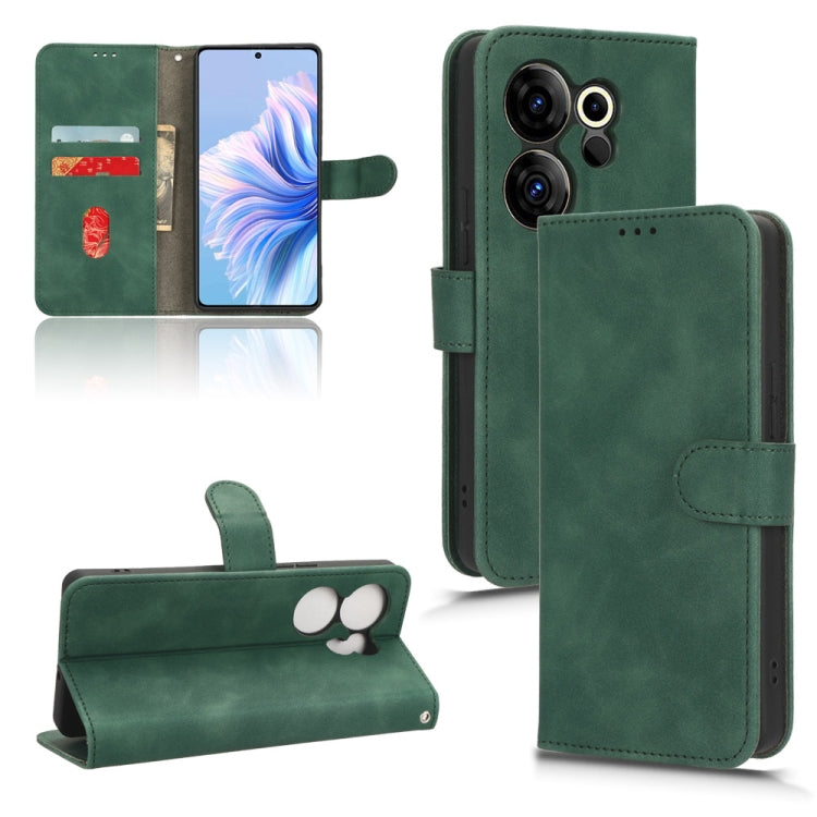 Skin Feel Magnetic Flip Leather Phone Case, For Tecno Spark Go 2025 / Spark Go 1, For Tecno Pop 9, For Tecno Spark Go 5G, For Tecno Camon 30S Pro, For Tecno Pova 6 Neo, For Tecno Camon 30 4G, For Tecno Spark 20 Pro, For Tecno Spark 20, For Tecno Pop 8 ...