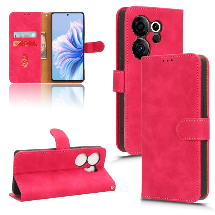 Skin Feel Magnetic Flip Leather Phone Case, For Tecno Spark Go 2025 / Spark Go 1, For Tecno Pop 9, For Tecno Spark Go 5G, For Tecno Camon 30S Pro, For Tecno Pova 6 Neo, For Tecno Camon 30 4G, For Tecno Spark 20 Pro, For Tecno Spark 20, For Tecno Pop 8 ...