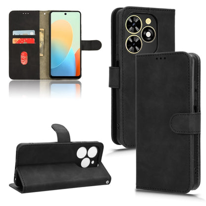 Skin Feel Magnetic Flip Leather Phone Case, For Tecno Spark Go 2025 / Spark Go 1, For Tecno Pop 9, For Tecno Spark Go 5G, For Tecno Camon 30S Pro, For Tecno Pova 6 Neo, For Tecno Camon 30 4G, For Tecno Spark 20 Pro, For Tecno Spark 20, For Tecno Pop 8 ...
