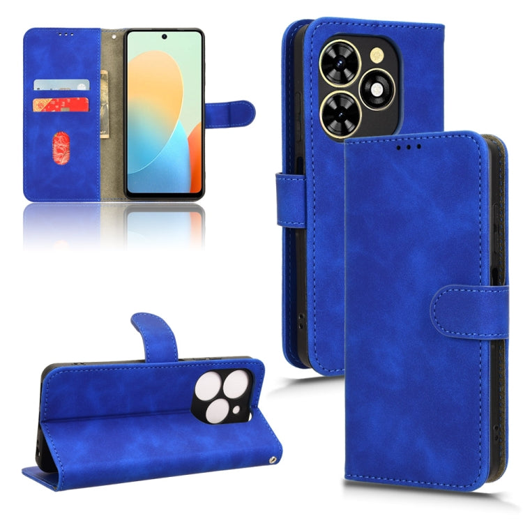Skin Feel Magnetic Flip Leather Phone Case, For Tecno Spark Go 2025 / Spark Go 1, For Tecno Pop 9, For Tecno Spark Go 5G, For Tecno Camon 30S Pro, For Tecno Pova 6 Neo, For Tecno Camon 30 4G, For Tecno Spark 20 Pro, For Tecno Spark 20, For Tecno Pop 8 ...
