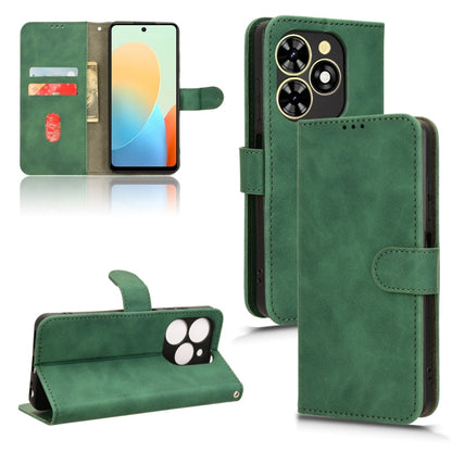 Skin Feel Magnetic Flip Leather Phone Case, For Tecno Spark Go 2025 / Spark Go 1, For Tecno Pop 9, For Tecno Spark Go 5G, For Tecno Camon 30S Pro, For Tecno Pova 6 Neo, For Tecno Camon 30 4G, For Tecno Spark 20 Pro, For Tecno Spark 20, For Tecno Pop 8 ...
