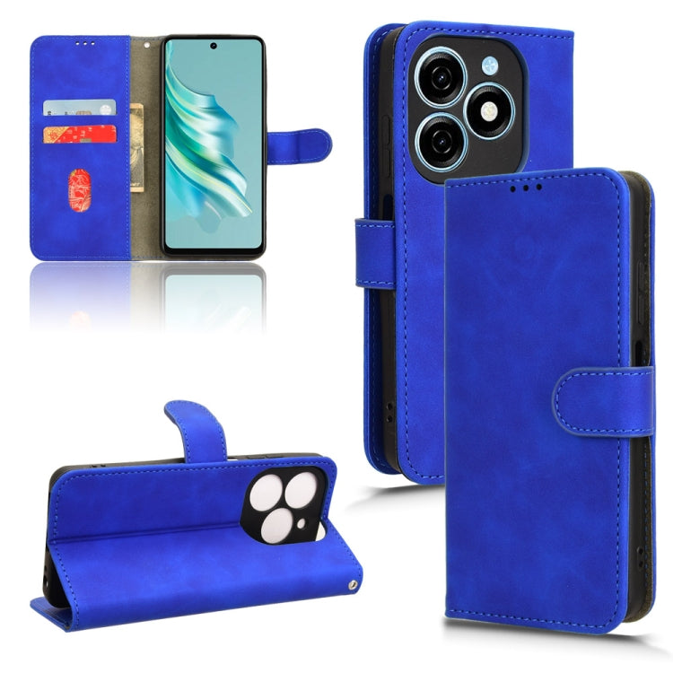 Skin Feel Magnetic Flip Leather Phone Case, For Tecno Spark Go 2025 / Spark Go 1, For Tecno Pop 9, For Tecno Spark Go 5G, For Tecno Camon 30S Pro, For Tecno Pova 6 Neo, For Tecno Camon 30 4G, For Tecno Spark 20 Pro, For Tecno Spark 20, For Tecno Pop 8 ...