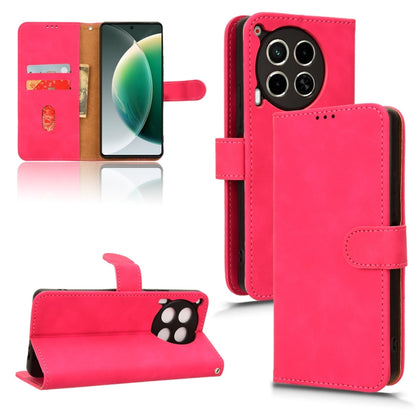 Skin Feel Magnetic Flip Leather Phone Case, For Tecno Spark Go 2025 / Spark Go 1, For Tecno Pop 9, For Tecno Spark Go 5G, For Tecno Camon 30S Pro, For Tecno Pova 6 Neo, For Tecno Camon 30 4G, For Tecno Spark 20 Pro, For Tecno Spark 20, For Tecno Pop 8 ...