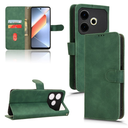 Skin Feel Magnetic Flip Leather Phone Case, For Tecno Spark Go 2025 / Spark Go 1, For Tecno Pop 9, For Tecno Spark Go 5G, For Tecno Camon 30S Pro, For Tecno Pova 6 Neo, For Tecno Camon 30 4G, For Tecno Spark 20 Pro, For Tecno Spark 20, For Tecno Pop 8 ...