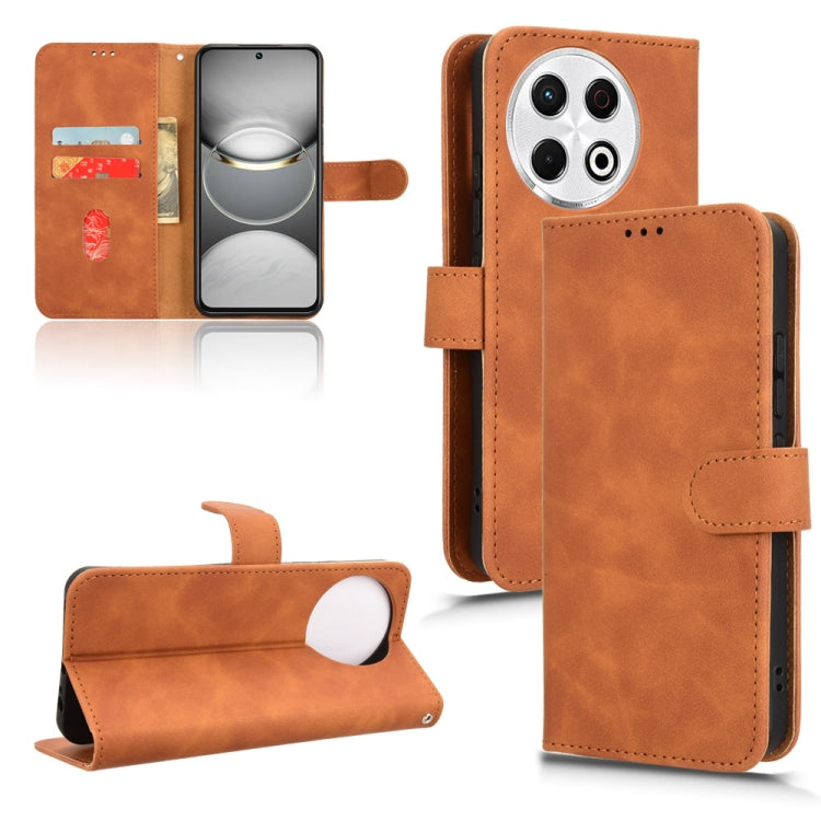 Skin Feel Magnetic Flip Leather Phone Case, For Tecno Spark Slim 5G, For Tecno Pova 7 Pro 5G, For Tecno Pova 7 5G, For Tecno Spark 40 Pro+, For Tecno Spark 40 Pro 4G, For Tecno Spark 40 4G, For Tecno Pova 7 Ultra 5G, For Tecno Spark Go 2 4G            ...