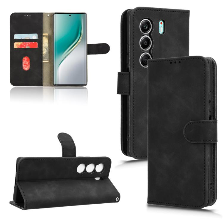 Skin Feel Magnetic Flip Leather Phone Case, For Tecno Camon Slim 4G, For Tecno Pova 8 5G, For Tecno Spark 50 5G, For Tecno Pova Curve 2 5G, For Tecno Camon 50 Pro 4G, For Tecno Camon 50 4G, For Tenco Spark Go 3, For Tecno Spark Slim 5G                 ...