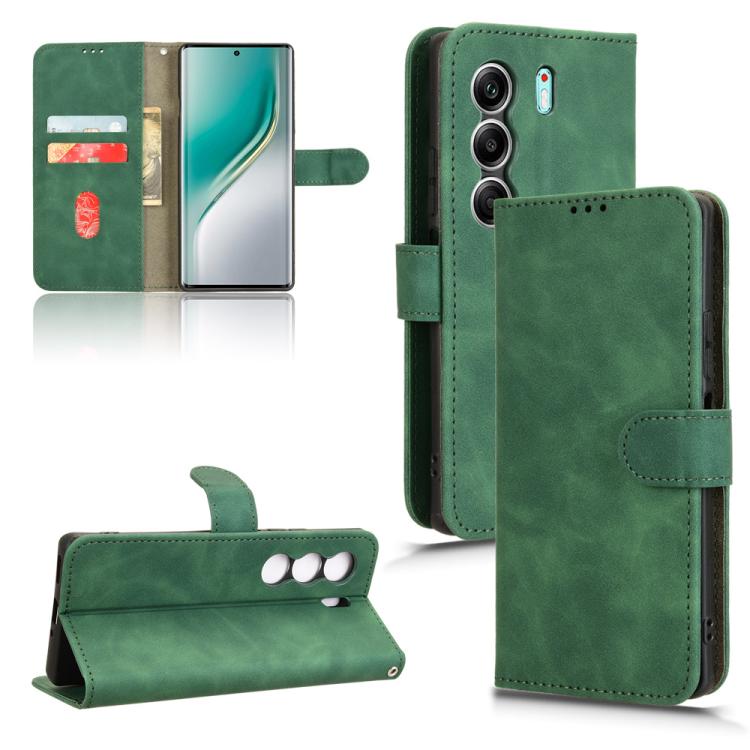 Skin Feel Magnetic Flip Leather Phone Case, For Tecno Camon Slim 4G, For Tecno Pova 8 5G, For Tecno Spark 50 5G, For Tecno Pova Curve 2 5G, For Tecno Camon 50 Pro 4G, For Tecno Camon 50 4G, For Tenco Spark Go 3, For Tecno Spark Slim 5G                 ...