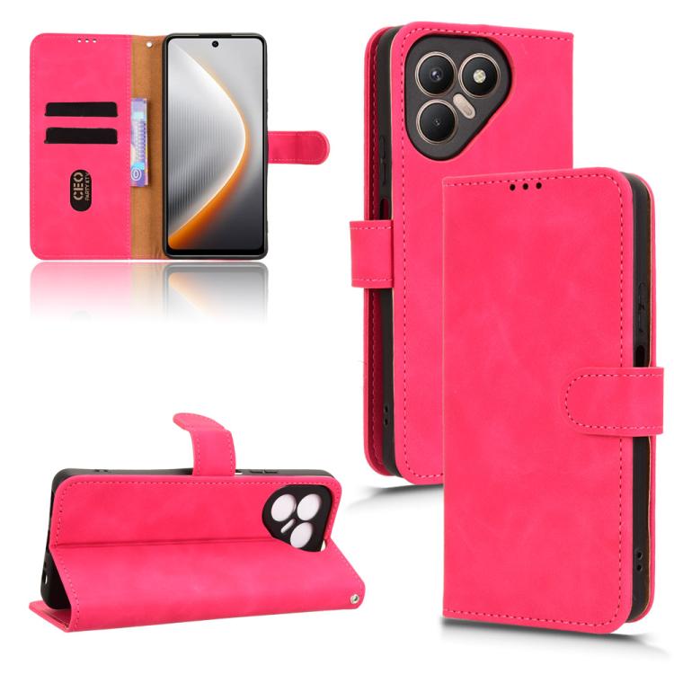 Skin Feel Magnetic Flip Leather Phone Case, For Tecno Spark Slim 5G, For Tecno Pova 7 Pro 5G, For Tecno Pova 7 5G, For Tecno Spark 40 Pro+, For Tecno Spark 40 Pro 4G, For Tecno Spark 40 4G, For Tecno Pova 7 Ultra 5G, For Tecno Spark Go 2 4G            ...