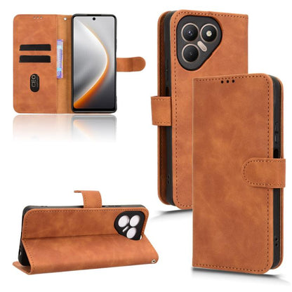 Skin Feel Magnetic Flip Leather Phone Case, For Tecno Camon Slim 4G, For Tecno Pova 8 5G, For Tecno Spark 50 5G, For Tecno Pova Curve 2 5G, For Tecno Camon 50 Pro 4G, For Tecno Camon 50 4G, For Tenco Spark Go 3, For Tecno Spark Slim 5G                 ...