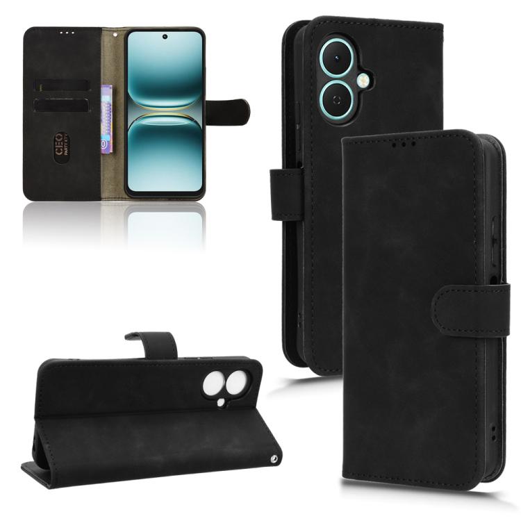 Skin Feel Magnetic Flip Leather Phone Case, For Tecno Spark Slim 5G, For Tecno Pova 7 Pro 5G, For Tecno Pova 7 5G, For Tecno Spark 40 Pro+, For Tecno Spark 40 Pro 4G, For Tecno Spark 40 4G, For Tecno Pova 7 Ultra 5G, For Tecno Spark Go 2 4G            ...