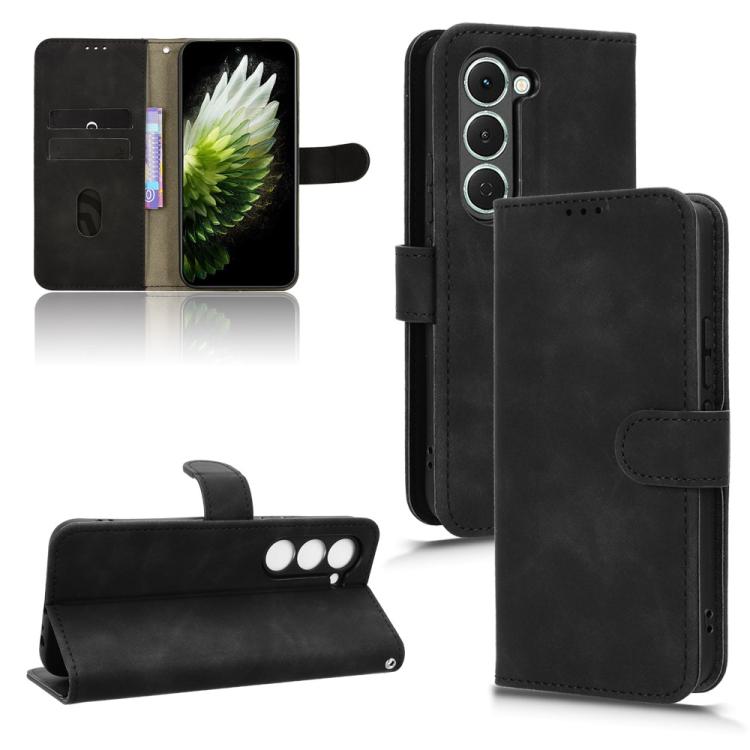 Skin Feel Magnetic Flip Leather Phone Case, For Tecno Camon Slim 4G, For Tecno Pova 8 5G, For Tecno Spark 50 5G, For Tecno Pova Curve 2 5G, For Tecno Camon 50 Pro 4G, For Tecno Camon 50 4G, For Tenco Spark Go 3, For Tecno Spark Slim 5G                 ...