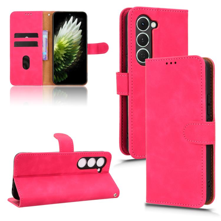 Skin Feel Magnetic Flip Leather Phone Case, For Tecno Spark Slim 5G, For Tecno Pova 7 Pro 5G, For Tecno Pova 7 5G, For Tecno Spark 40 Pro+, For Tecno Spark 40 Pro 4G, For Tecno Spark 40 4G, For Tecno Pova 7 Ultra 5G, For Tecno Spark Go 2 4G            ...