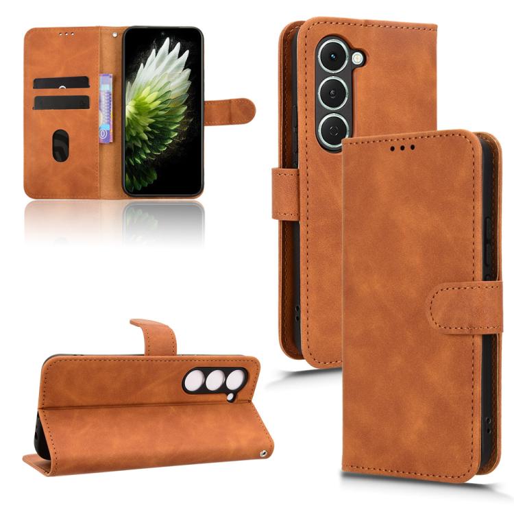 Skin Feel Magnetic Flip Leather Phone Case, For Tecno Spark Slim 5G, For Tecno Pova 7 Pro 5G, For Tecno Pova 7 5G, For Tecno Spark 40 Pro+, For Tecno Spark 40 Pro 4G, For Tecno Spark 40 4G, For Tecno Pova 7 Ultra 5G, For Tecno Spark Go 2 4G            ...