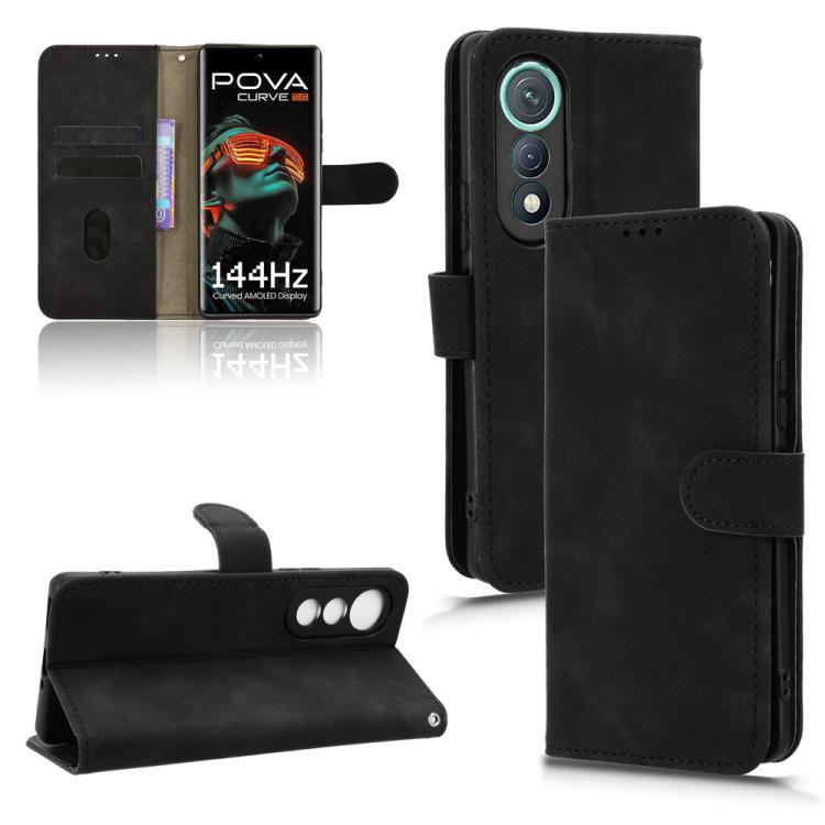 Skin Feel Magnetic Flip Leather Phone Case, For Tecno Camon Slim 4G, For Tecno Pova 8 5G, For Tecno Spark 50 5G, For Tecno Pova Curve 2 5G, For Tecno Camon 50 Pro 4G, For Tecno Camon 50 4G, For Tenco Spark Go 3, For Tecno Spark Slim 5G                 ...