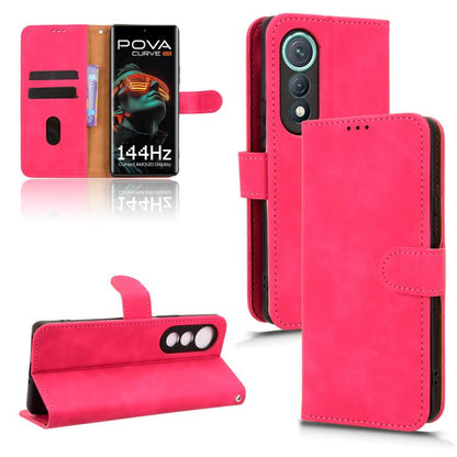 Skin Feel Magnetic Flip Leather Phone Case, For Tecno Spark Slim 5G, For Tecno Pova 7 Pro 5G, For Tecno Pova 7 5G, For Tecno Spark 40 Pro+, For Tecno Spark 40 Pro 4G, For Tecno Spark 40 4G, For Tecno Pova 7 Ultra 5G, For Tecno Spark Go 2 4G            ...
