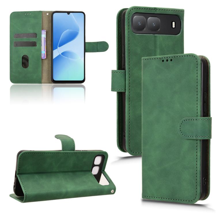 Skin Feel Magnetic Flip Leather Phone Case, For Tecno Spark Go 2025 / Spark Go 1, For Tecno Pop 9, For Tecno Spark Go 5G, For Tecno Camon 30S Pro, For Tecno Pova 6 Neo, For Tecno Camon 30 4G, For Tecno Spark 20 Pro, For Tecno Spark 20, For Tecno Pop 8 ...