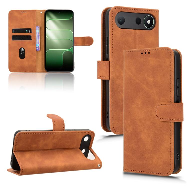 Skin Feel Magnetic Flip Leather Phone Case, For Tecno Camon Slim 4G, For Tecno Pova 8 5G, For Tecno Spark 50 5G, For Tecno Pova Curve 2 5G, For Tecno Camon 50 Pro 4G, For Tecno Camon 50 4G, For Tenco Spark Go 3, For Tecno Spark Slim 5G                 ...