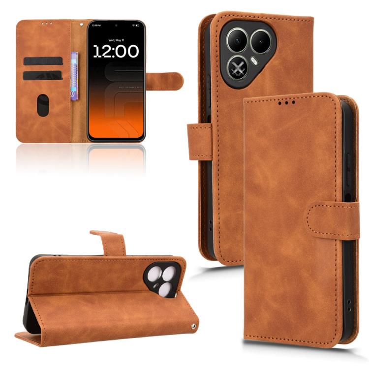 Skin Feel Magnetic Flip Leather Phone Case, For Tecno Camon Slim 4G, For Tecno Pova 8 5G, For Tecno Spark 50 5G, For Tecno Pova Curve 2 5G, For Tecno Camon 50 Pro 4G, For Tecno Camon 50 4G, For Tenco Spark Go 3, For Tecno Spark Slim 5G                 ...