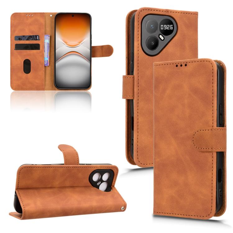 Skin Feel Magnetic Flip Leather Phone Case, For Tecno Spark 50 Pro 4G, For Tecno Pova 8 Pro 5G, For Tecno Camon Slim 4G, For Tecno Pova 8 5G, For Tecno Spark 50 5G, For Tecno Pova Curve 2 5G, For Tecno Camon 50 Pro 4G, For Tecno Camon 50 4G            ...