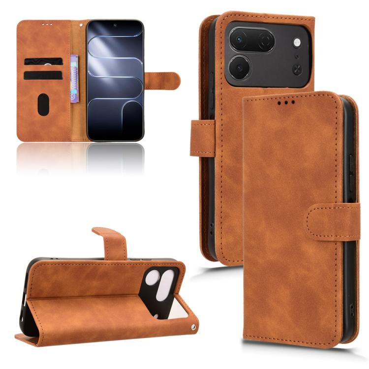 Skin Feel Magnetic Flip Leather Phone Case, For Tecno Spark 50 Pro 4G, For Tecno Pova 8 Pro 5G, For Tecno Camon Slim 4G, For Tecno Pova 8 5G, For Tecno Spark 50 5G, For Tecno Pova Curve 2 5G, For Tecno Camon 50 Pro 4G, For Tecno Camon 50 4G            ...