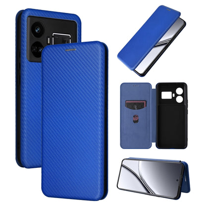 Carbon Fiber Texture Flip Leather Phone Case, For Realme 11 4G Global, For Realme GT5 5G, For Realme 11 5G / 11x, For Realme C53 4G / Narzo N53 4G, For Realme 11 5G, For Realme 11 Pro / 11 Pro+